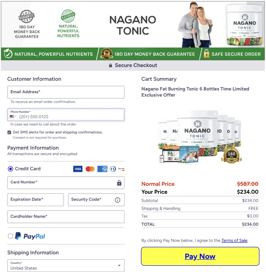 nagano tonic-Secure-Checkout